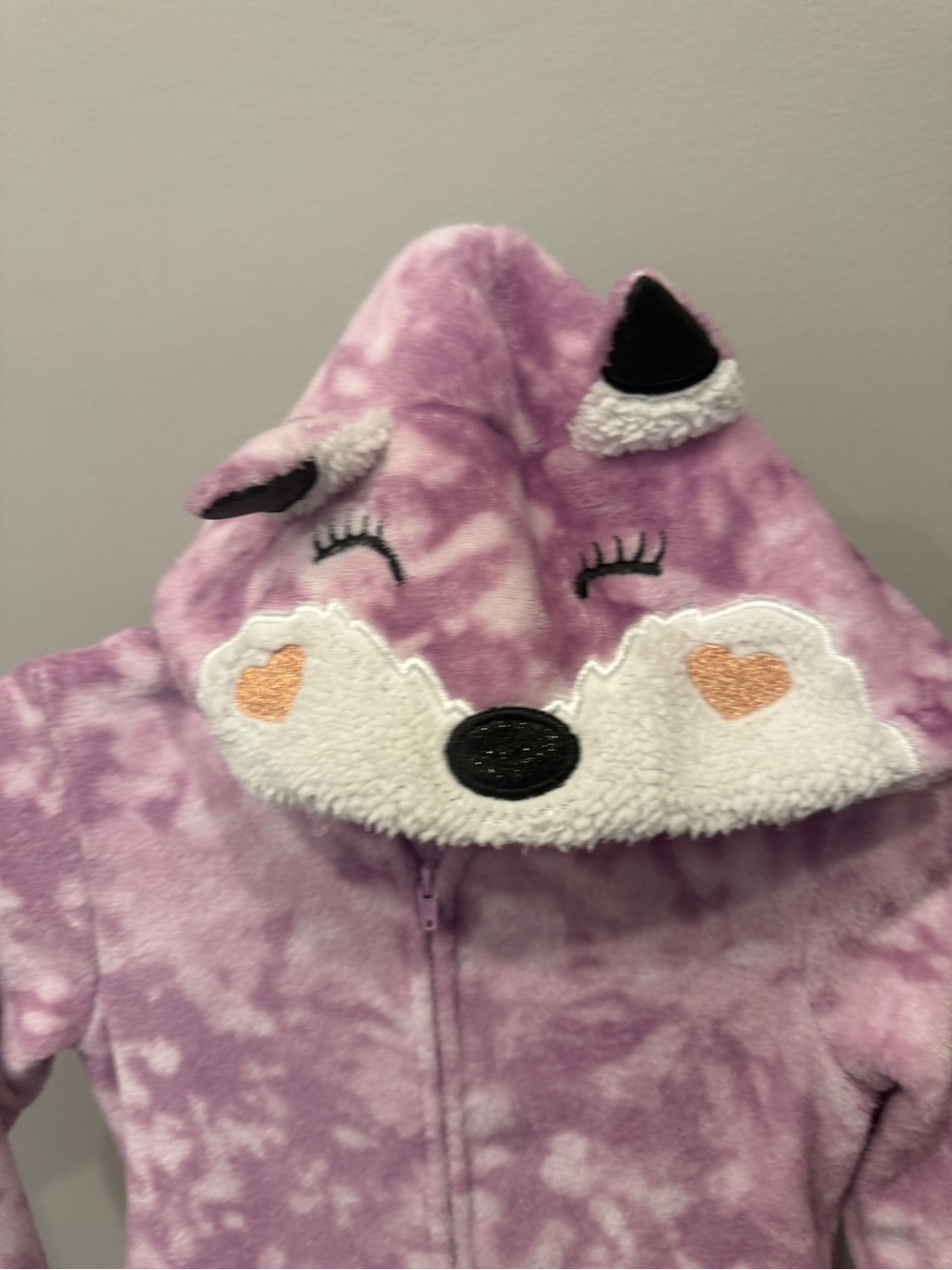 George Plush Pink Onesie